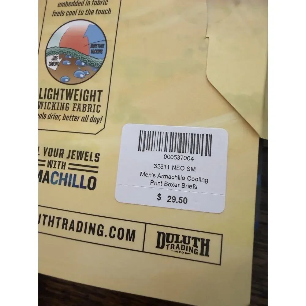 Duluth Trading Mens Free Range Undershirt Tank M Armachillo Boxer Briefs S NWT